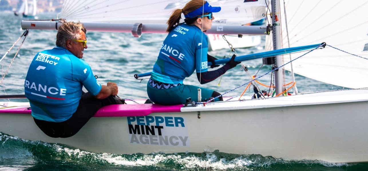 Yvon QUERNEC Champion du Monde de vaurien en mixte